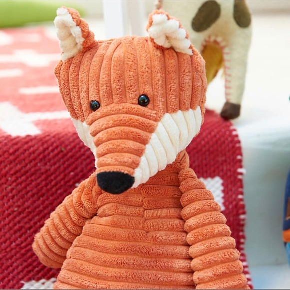 Jelly Cat Cordy Roy Fox bean filled texture animal plush toy 17 imaginary play - Picture 2 of 16